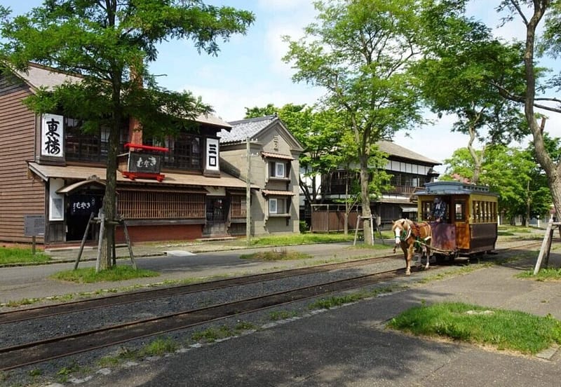 開拓の村メイン通り